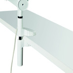 Lektor Clip On Lamp White 