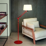 Lektor Floor Lamp Orange