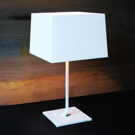 Memory Table Lamp Medium White