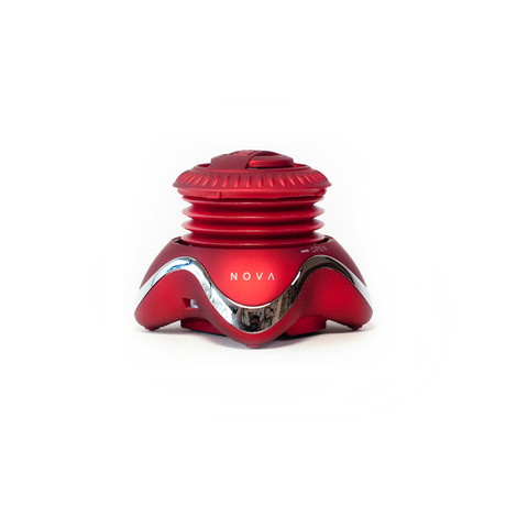 NOVA Portable Speaker // Red & Chrome 