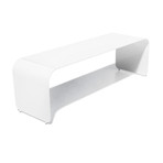 Flow Bench (White Satin)