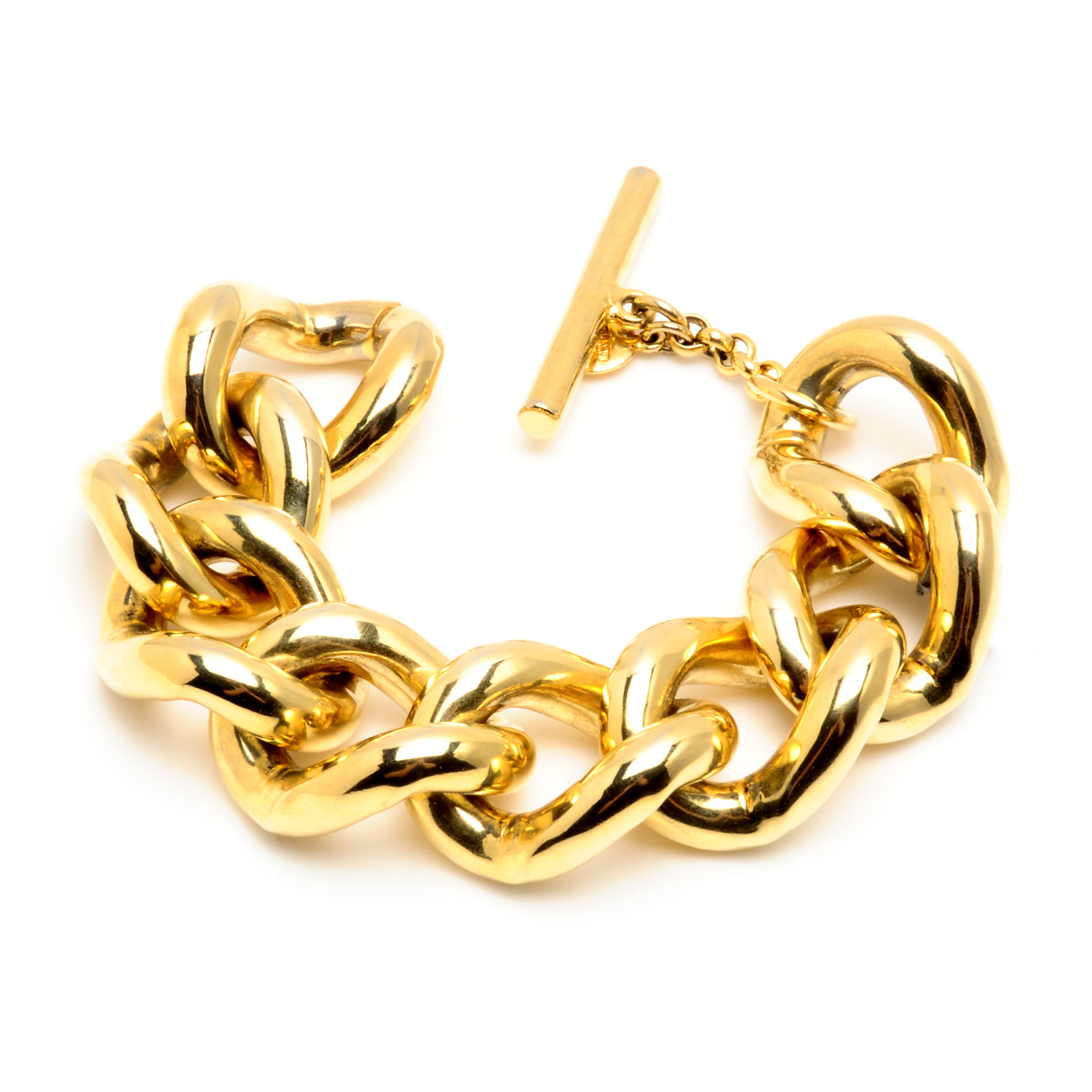 Large Gold Chain Link Bracelet - Ben-Amun - Touch of Modern