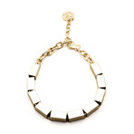 Gold Metal Slider Necklace