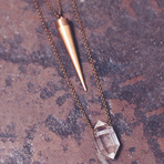 Quartz Herkimer Necklace