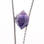 Herkimer Amethyst with Spike