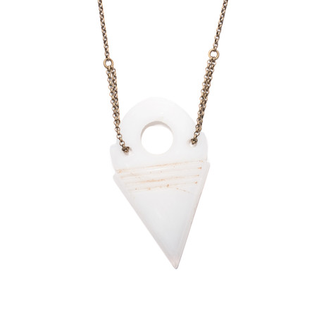 White Talhakimt Pendant