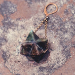 Labradorite Merkaba Earrings