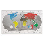 Olympic World Map (Paper)
