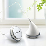 Horn USB Stereo Speakers White