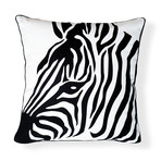 Zebra & Stripes Pillow