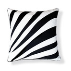 Zebra & Stripes Pillow