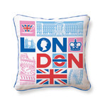 London Calling Pillow