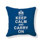 Keep Calm and Carry On Pillow