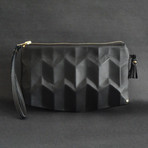 Zigzag Wristlet // Black