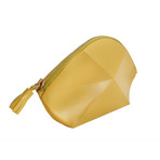 Pyramide Cosmetic Bag Yellow