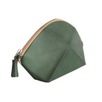 Pyramide Cosmetic Bag Green