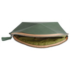 Pyramide Cosmetic Bag Green