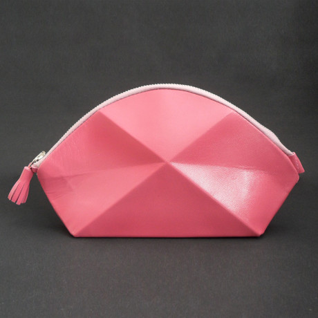 Pyramide Cosmetic Bag Pink
