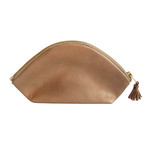 Pyramide Cosmetic Bag // Gold