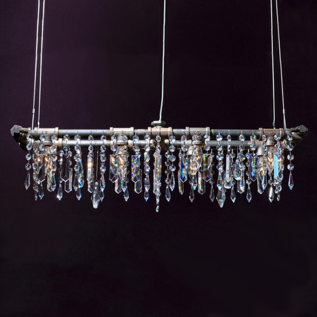 Tribeca collection 8 bulb banqueting chandelier product medium