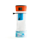 Hydros Side Fill Filtering Water Bottle // Orange