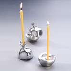 Shabbat Candlesticks - The Pomegranate Design