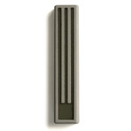 Concrete Mezuzah Long Lines (Blue)