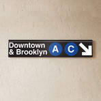 Downtown + Brooklyn // A + C Lines