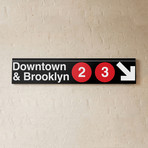 Downtown + Brooklyn // 2 + 3 Lines
