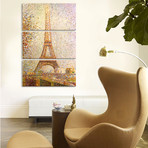 Eiffel Tower by Georges Seurat (19" x 27")