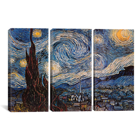 The Starry Night by Van Gogh (27" x 19")
