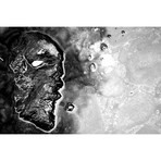 Rock Face: Basin Creek, Tuolumne County, CA. (11" x 14")