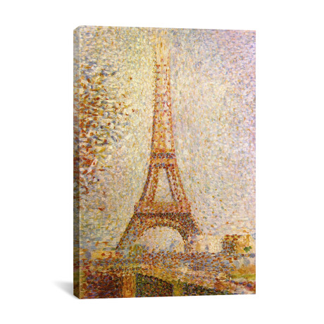 Eiffel Tower by Georges Seurat (19" x 27")