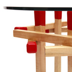 Maple Octagon Matchstick Table