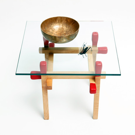 Maple Matchstick Table