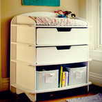 Aero Dresser/Changing Table (White)