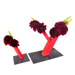 LusionBloom Vase Set // Red (Vase, red)