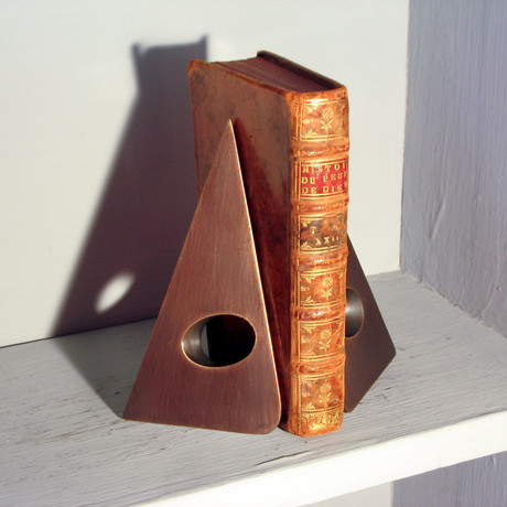 Pyramid Bookends 6.30"