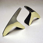 Brass Bookends 4.33"