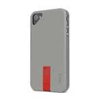Hybrid Series Grey Case w/ Red USB 16GB