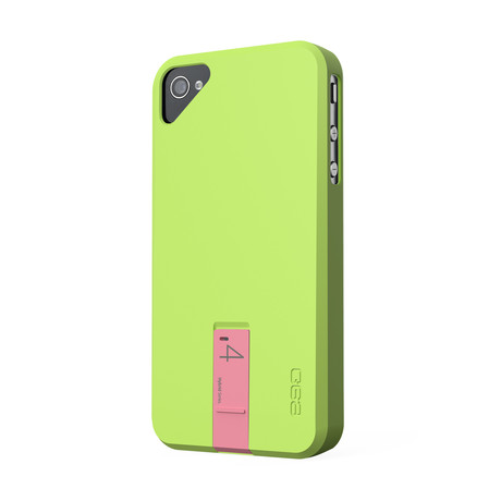 Hybrid Series Light Green Case w/ Pink USB 4GB