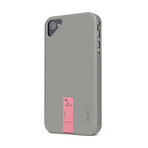 Hybrid Series USB Grey Case (4GB Pink)