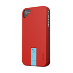 Hybrid Series USB Red Case (4GB Pink)