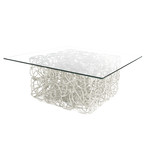 Knoop Table Off white base