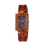Mens & Ladies Brown Cork Wood Watch