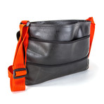 Zalva Tiretube Messenger Bag // Orange