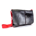 Zalva Tiretube Messenger Bag // Red