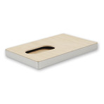 Hardwood Card Case // Flamed Maple