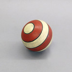 Wood Ball // Red-White