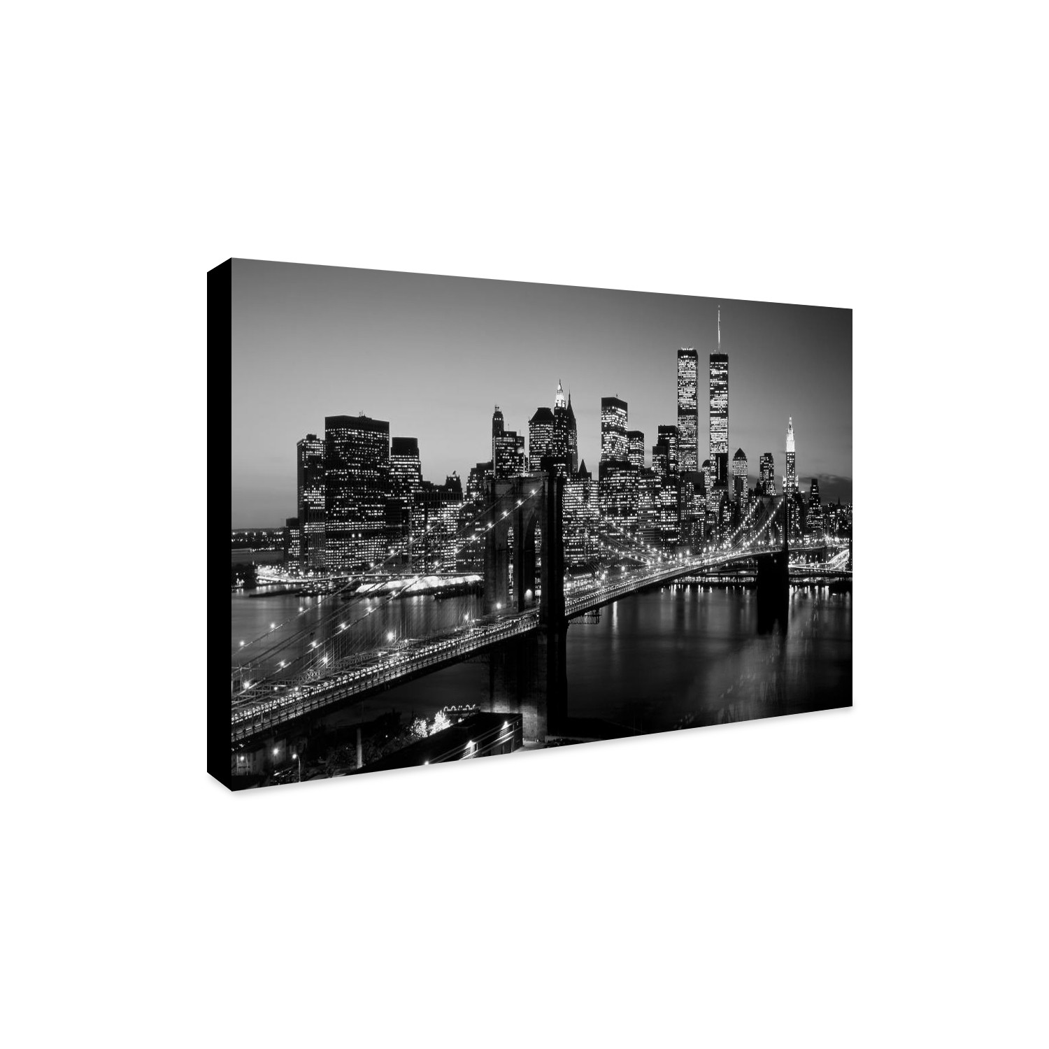 Brooklyn Bridge, NYC // Black & White II (30x40) - Richard Berenholtz ...